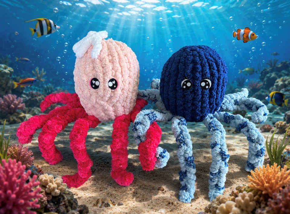 Octopus Plushies